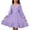 a-Purple312134, variant on VNKIDY Girls Dress Kids Elegant Solid Color Long Sleeve Dresses Square Neck Ruched Bodice Flared Skirt For Daily Wear Festive Occasions Stylish Dress