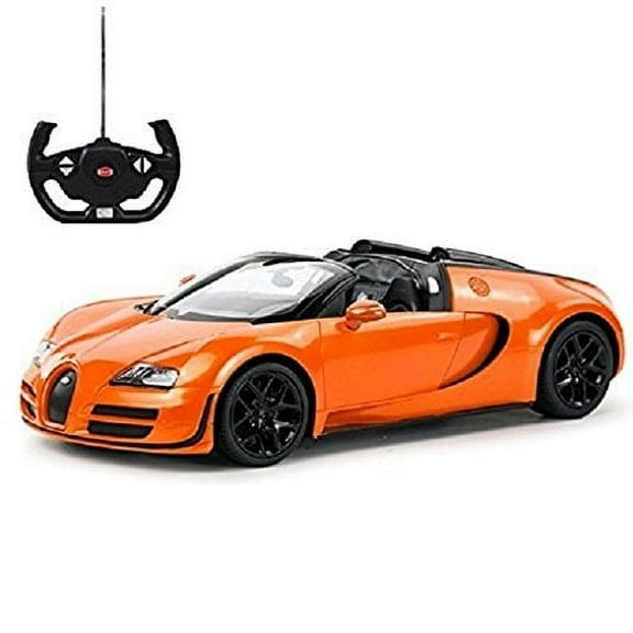 Wonder Wheels 1:14 RC Bugatti Veyron Grand Sport Vitesse Car - Orange