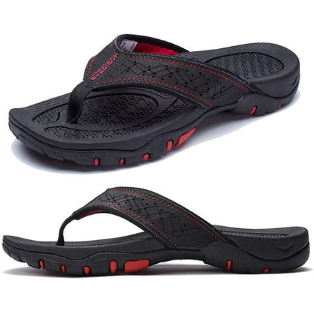 

Mixsnow Mens Thong Sandals Indoor and Outdoor Beach Flip Flop