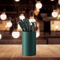 WHAMVOX Kitchen Scissor Rack Knife Block Large Cutter Holder Knives Green