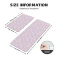 thumbnail image 2 of Honeii Shells Pearl Print Kitchen Mat [2 PCS] for Floor, Waterproof Non-Slip Rugs, Kitchen Decor,Standing Mat for Floor,Office, Sink, Laundry, 2 of 6