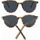 thumbnail image 2 of Retro round sunglasses for men and women polarized UV400 protection classic sunglasses (bean frame gray piece polarized lenses), 2 of 4