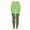 Mint Green, variant on GERsome Halloween Leggings for Women High Waisted Soft Stretch Striped Workout Yoga Pants Funny Graphic Leggings Full Ankle Length Soft Footless Tights Pants Size L