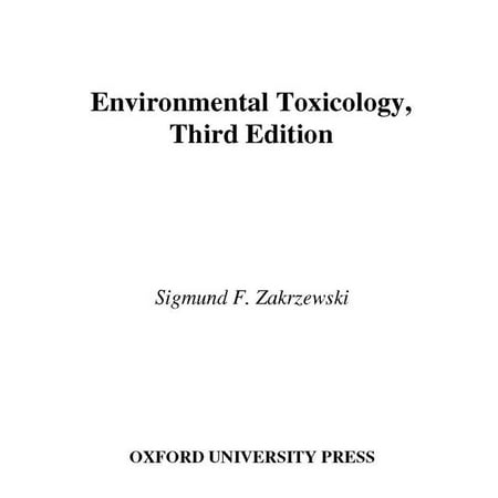 UPC: 9780195148114 | Environmental Toxicology (Hardcover)