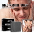 thumbnail image 4 of Fiudx Jabón de Carbón Activado, Barra Limpiadora Facial Natural, Jabón Exfoliante para El Control de La Grasa, Limpiador Suave Que Reduce Los Poros, para Uso Facial y Corporal, Solución para Piel Gra, 4 of 6
