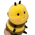 thumbnail image 3 of 3 Pcs Adorable Bee Plush Keychain - Soft Stuffed Animal Toy Pendant for Backpack Gift Home Decor Cute Collectible Travel Companion, 3 of 7