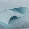 thumbnail image 5 of Blissford Luxury Baby Blue Satin Pillowcase with Zipper Closure, Queen 2-Pack, 5 of 7