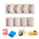 thumbnail image 1 of Moldes De Jabón, Molde De Jabón De Silicona De 2 Piezas, Molde De Jabón Rectangular, Moldes De Jabón De Bricolaje En Forma Cuadrada, Moldes De Jabón De Bricolaje De 4 Cavidades, Moldes De Bricolaje Pa Afortunado Sencillez, 1 of 5
