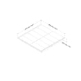 thumbnail image 4 of South Shore SoHo King Platform Bed (78") with Moldings, Multiple Finishes, 4 of 4