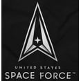 thumbnail image 2 of Military Classic US Space Force Logo Zip Up Hoodie Men's Women's Brisco Brands S, 2 of 6