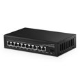 thumbnail image 1 of Conmutador POE Binardat 11 puertos Gigabit 8 POE+ 2 Uplink 135 W, 1 of 7