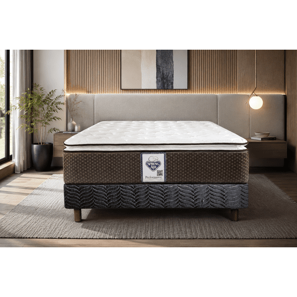 Colchón y Box Spring Sprign Air King Size Super Value