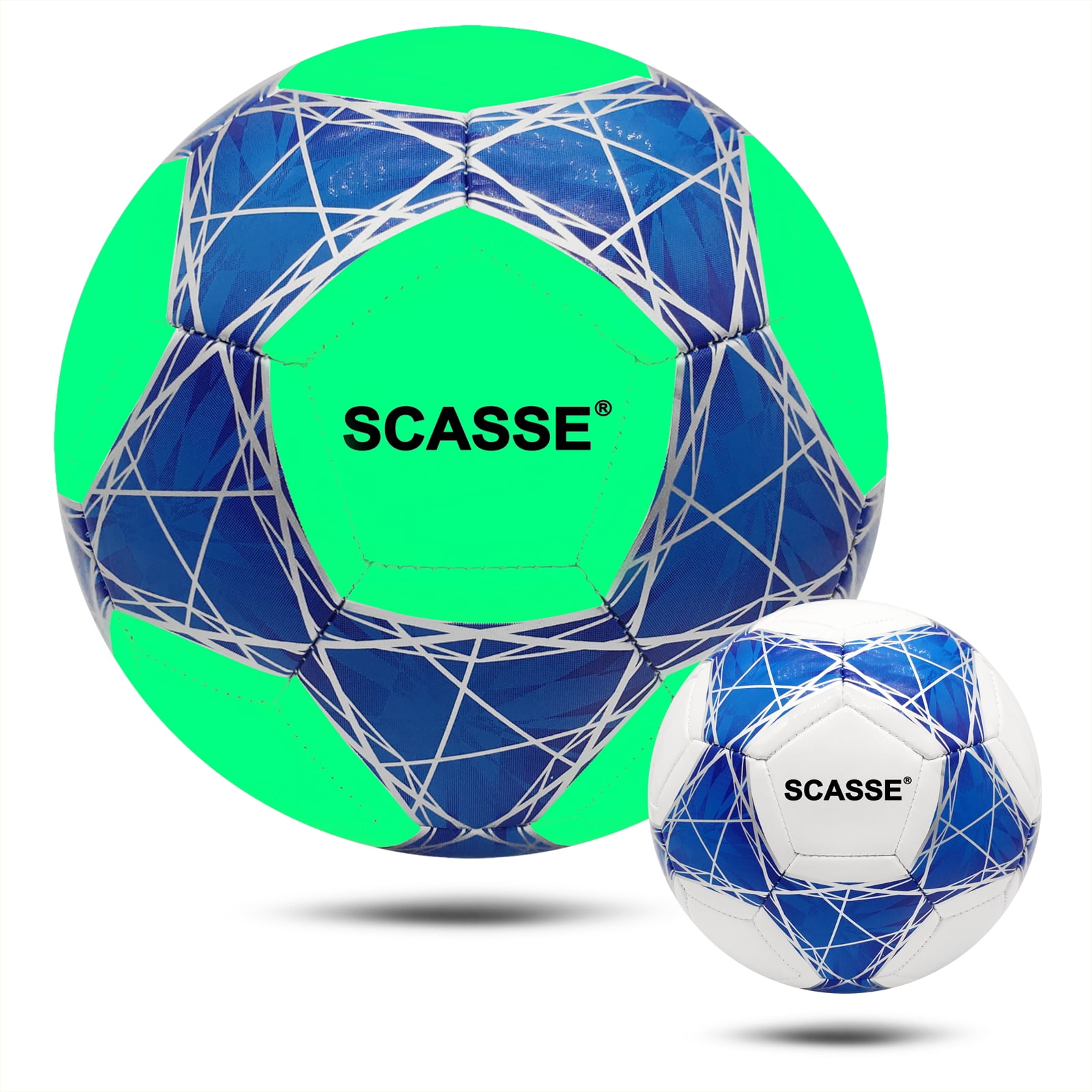 Soccer Balls Kid Size 3,Glow in The Dark Official Size Soccer Ball