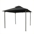 thumbnail image 1 of International Caravan Hamilton Gazebo à Baldaquin Extérieur en Noir, 1 of 2