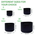 thumbnail image 6 of Livease 7 Pack 5 Gallon Grow Bags, Nonwoven Garden Pots with Handles, Vegetable Plant Containers, 6 of 8
