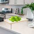 thumbnail image 3 of IBASETOY Beige Spaghetti Rack Made of Food Grade Wood for Home Use with Anti Skid Sturdy Legs, 3 of 8