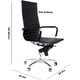 thumbnail image 4 of Silla Oficina Ejecutiva Piel Italiana Sala Juntas Grupo Microtec Espera Blanca Replica Eames Aluminium Gerencial Director Minimalista Moderna Blanco Grupo Microtec EPI, 4 of 4