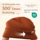 thumbnail image 4 of Gorro YANIBEST, tejido, acrílico, forro de seda, naranja, 4 of 6