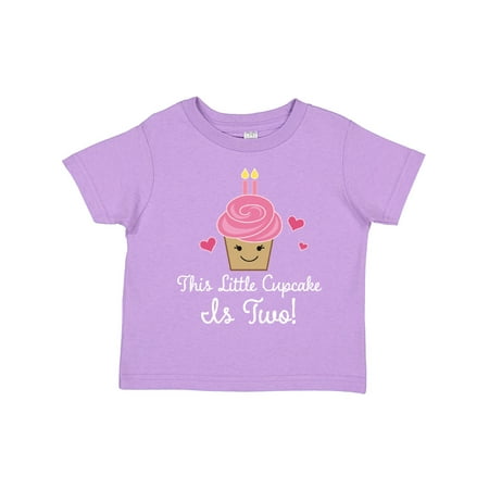 

Inktastic 2nd Birthday Cupcake Girls Cute Gift Toddler Toddler Girl T-Shirt