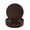 brown, variant on Coasters for Drinks with Holder, Absorbent Coaster Set of 6, PU Leather Drinks Coasters for Any Tabletop Waterproof and Heatproof Protection,Suitable for Kinds of Cups