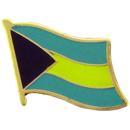 Bahamas Flag Pin 1