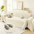 thumbnail image 2 of WETRBWEH Couch Cover for Pets Dogs, Washable Couch Covers 2 Cushion Couch with Tassel, Non Slip Sofa Cover, Dogs Furniture Protector 71"x134", 2 of 8