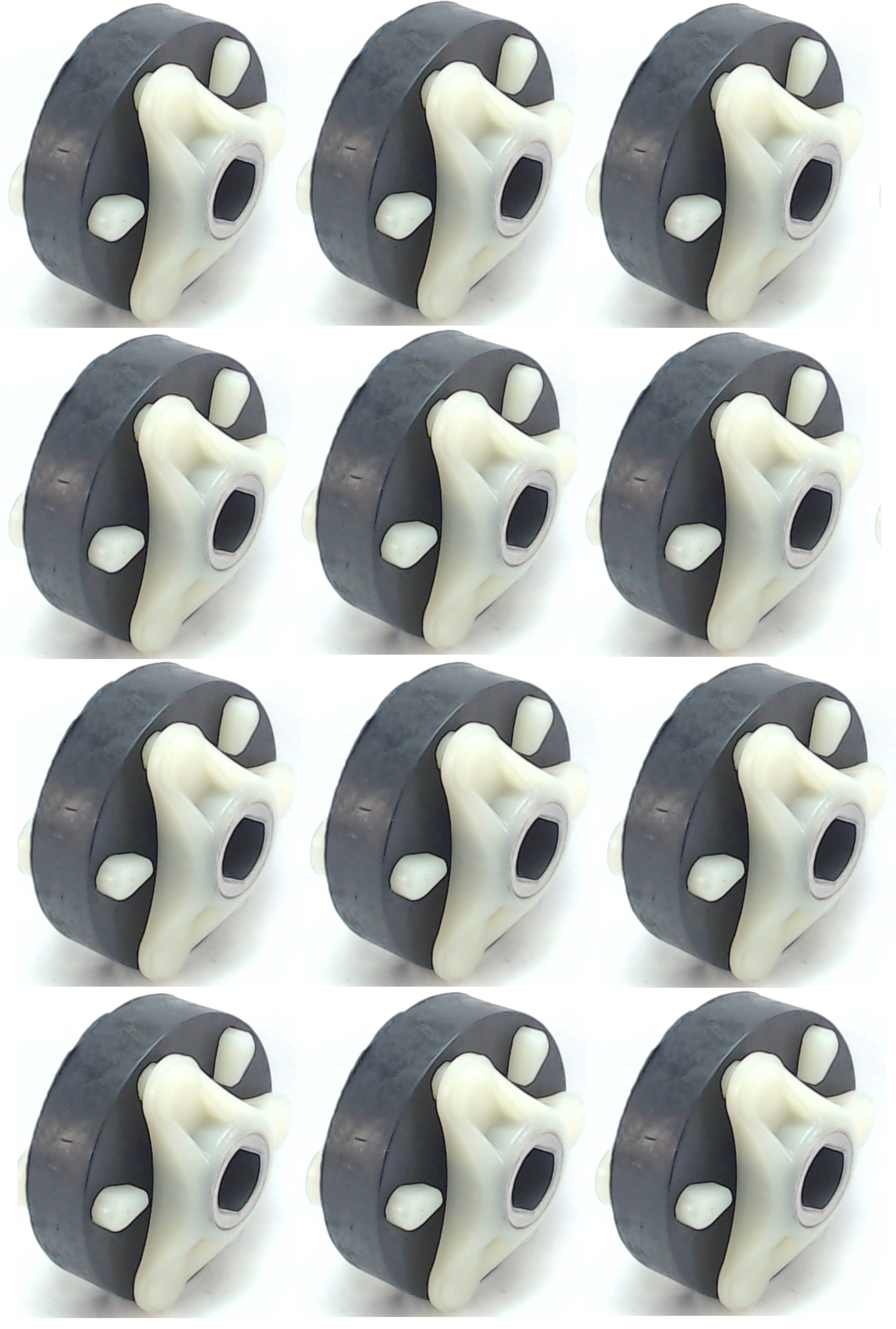 Direct Drive Coupler, 12 Pack, for Whirlpool, Sears AP3963893 PS1485646
