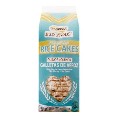 Galletas de arroz Bsd Foods quinoa 72 g