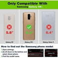 thumbnail image 2 of Funda para Samsung Galaxy S9 Plus, silicona de dibujos animados Kawaii divertido lindo fresco de moda con estilo único diseñador divertido Fidget fundas para niños niñas mujeres hombres Blu, 2 of 5
