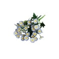 thumbnail image 2 of Margarita Artificial De Fibra De Poliéster 1 unidad de flores artificiales de seda de fibra de poliéster azul,imitación de margaritas de manzanilla para decoración de bodas,fotografía del hogar. Rkxzt, 2 of 9