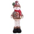 thumbnail image 1 of Bearachild Lint Christmas Doll Portable Adorable Casa reutilizable Restaurante Fiestas familiares Vacaciones Escaparate Decoración Festival Regalo Kits de decoración para fiestas Muñeco de nieve Bearachild HA008579-02, 1 of 6