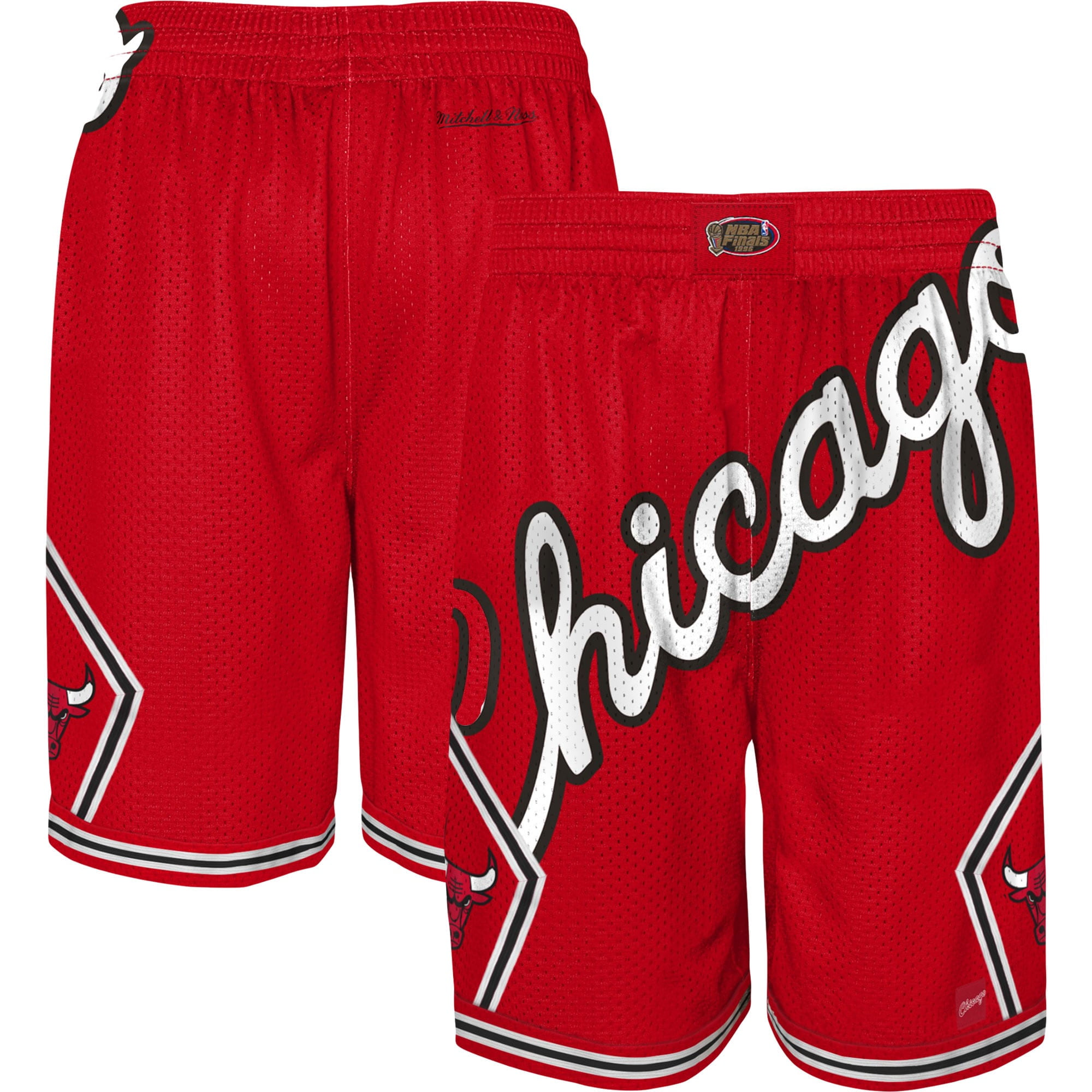 chicago bulls big face shorts