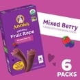 thumbnail image 3 of Annie's Organic Fruit Rope, Mixed Berry, Made With Real Fruit, 4.02 oz, 3 of 14