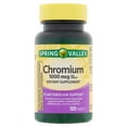 thumbnail image 3 of Spring Valley Chromium Tablets, 1000 mcg, 100 Count, 3 of 10