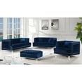 thumbnail image 5 of Meridian Furniture Lucas Velvet Loveseat-Color:Cream Velvet,Style:Contemporary, 5 of 11