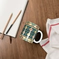 thumbnail image 4 of Disketp Traditional Tribal Aztec1 Large Coffee Mug with Handle Tea Cup Novelty Coffee Cup for Men Women Office Work, 4 of 6