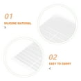 thumbnail image 3 of OUNONA Invisible Silicone Ring Adjuster for Loose Bands Comfortable Anti Slip Transparent, 3 of 8
