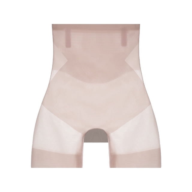 Pantalones moldeadores de vientre de verano, pantalones ultrafinos con sensación de hielo, sin costuras, para levantar la cadera, corsé, cintura ajustada, pantalones moldeadores de cuerpo fuerte para