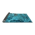 thumbnail image 2 of Ahgly Company Indoor Rectangle Oriental Light Blue Industrial Area Rugs, 7' x 9', 2 of 4