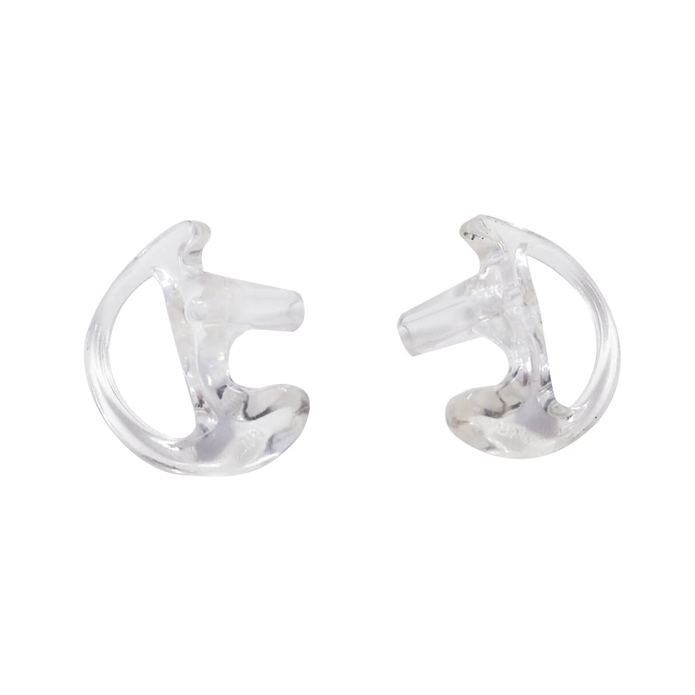 Famure Replacement Earmold Earbud Earpiece for TWo-Way Radio Coil Tube Audio Kits