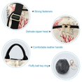 thumbnail image 7 of FORMRS Women's Travel Backpack Purse Anti-Theft Hidden Pockets Casual Shoulder Bag, Light Red Starfish, 7 of 7