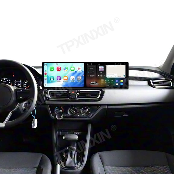 TPXINXIN Dual 10.1 inch Screen Car Radio for KIA Forte 2018-2019 Android 15 Multimedia Player GPS Navigation Auto DSP Stereo Host