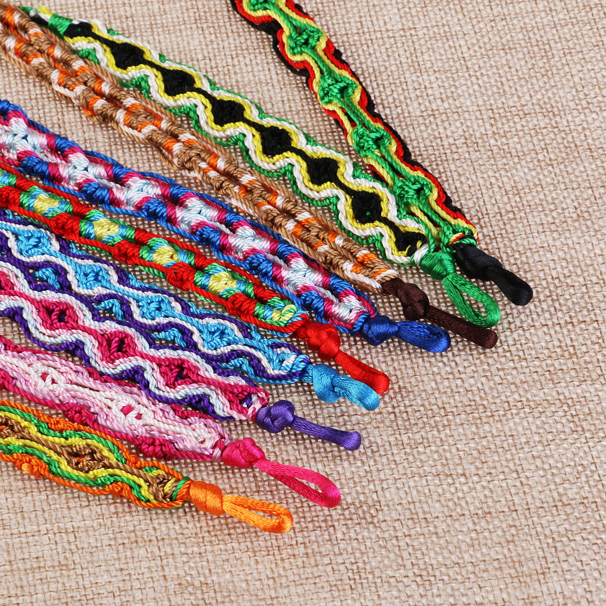 Unavailable Listing on Etsy | Hippie bracelets, Friendship bracelet  patterns, Yarn bracelets