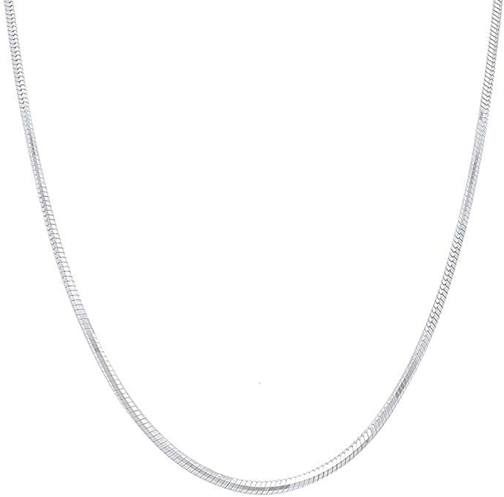 Sterling Silver 2mm Snake Chain 8.5 Inches