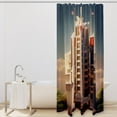 thumbnail image 2 of Independence Day Waterproof Printed Shower Curtain Sets with Hook for Bathroom Decoration - Bathroom Curtain for Home Decor, 2 of 6