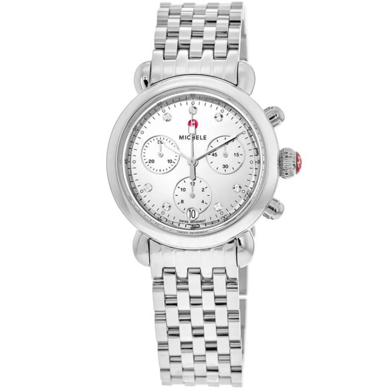 Michele CSX 36 Signature Mirror Dial Women display picture 1