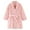 A-Pink, variant on Baywell Boys Girls Robe Kids Flannel Hooded Bathrobe Sleepwear Pajamas Toddler Soft Plush Robes 2-7 Years Toddler Kids Soft Dressing Gown with Belt  E-Pink 3-4 T