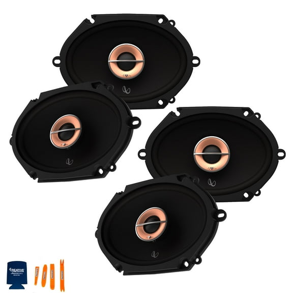 Infinity - Two Pairs of KAPPA683XF 6" x 8" (147mm x 205mm) Two-way Car Speakers