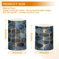 thumbnail image 6 of Yayeee Flameless Candles with Remote Flickering Battery Operated Multi Color Changing, Elegant Hexagon Pattern, 6 of 7