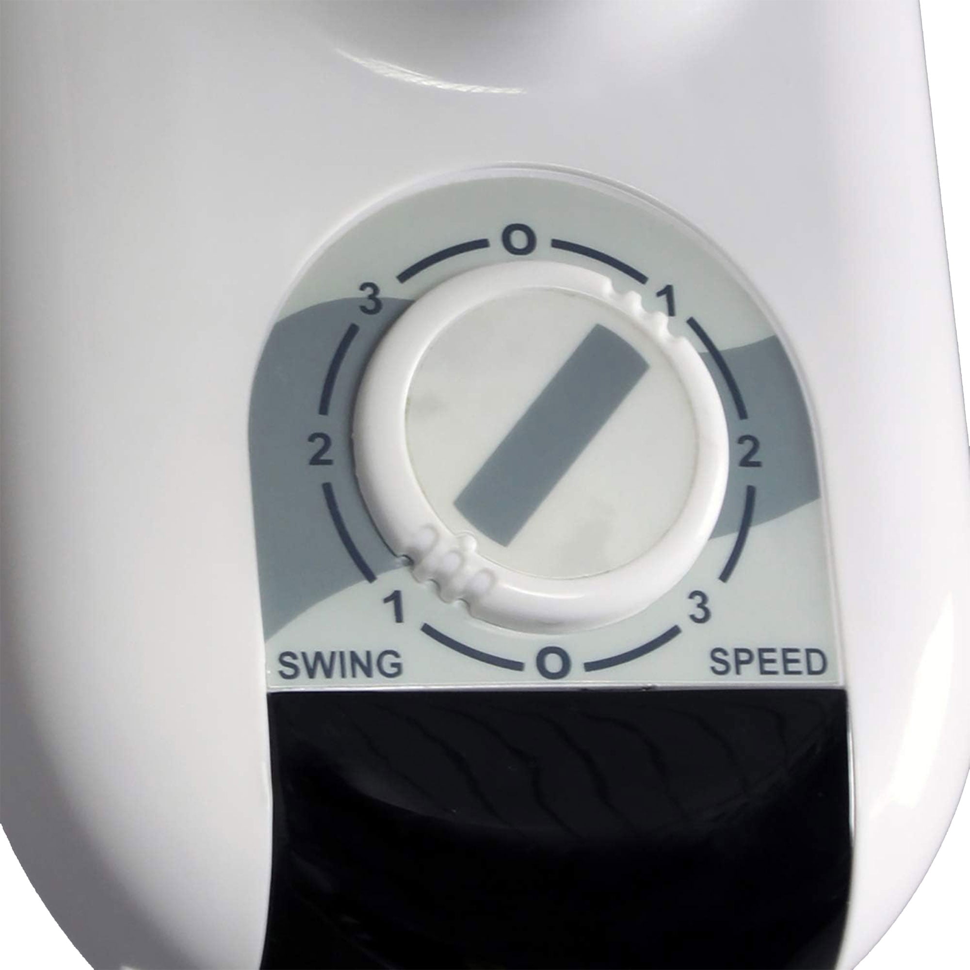 Hurricane Classic 16 Inch 90 Degree Oscillating Wall Mounted Fan, White